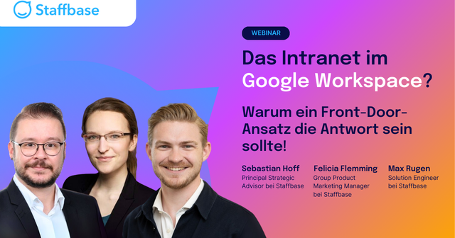 Google X Staffbase Webinar
