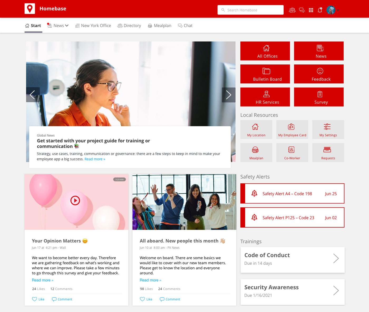 The First Employee Intranet Solution For Everyone | Staffbase