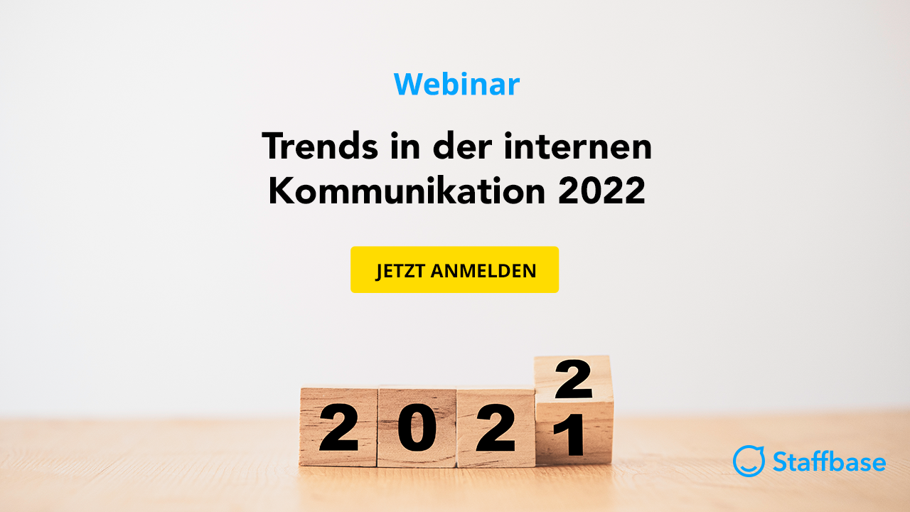 Jahresrückblick 2021 // Trends in der internen Kommunikation 2022