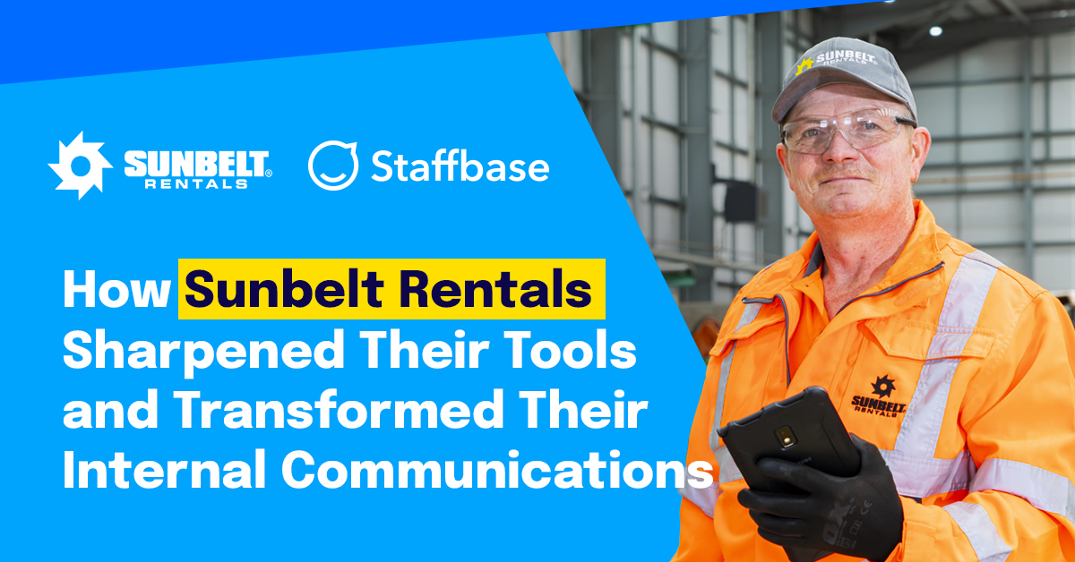 Sunbelt Rentals Customer Story | Staffbase