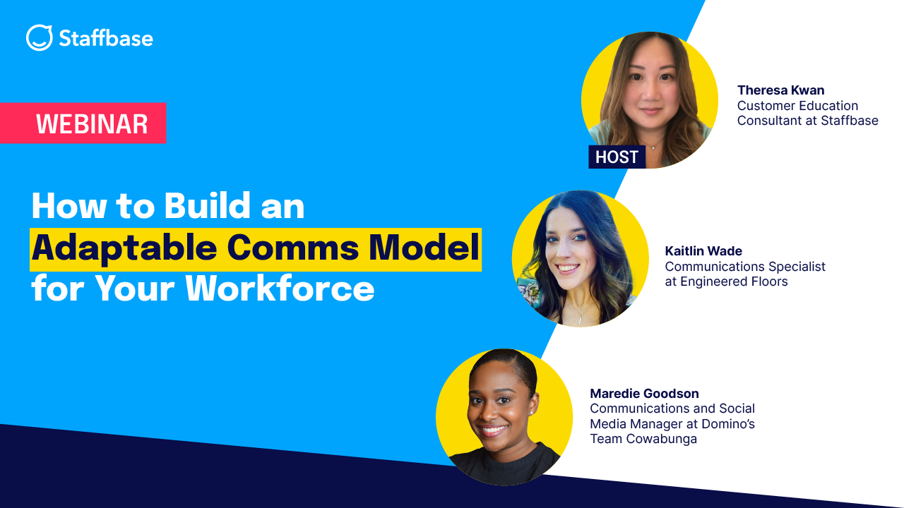 How to Build an Adaptable Comms Model for Your Workforce