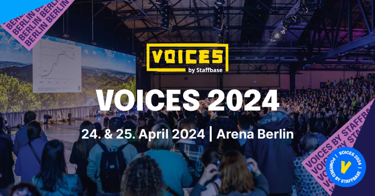 VOICES 2024: Aspire to Inspire – das erwartet dich bei der Top-Konferenz für Unternehmenskommunikation