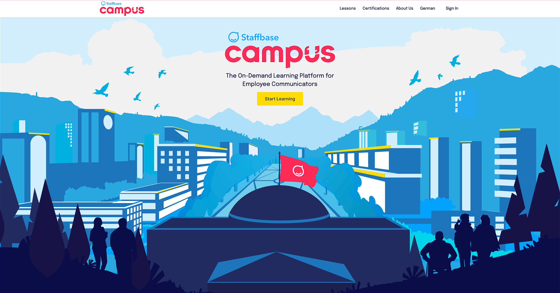 Staffbase Campus Receives 2023 Platinum MarCom Award