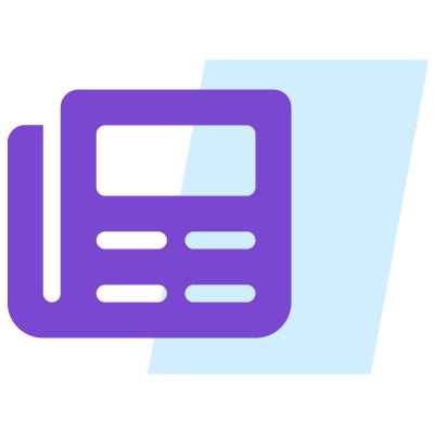 News based on location, department or team icon