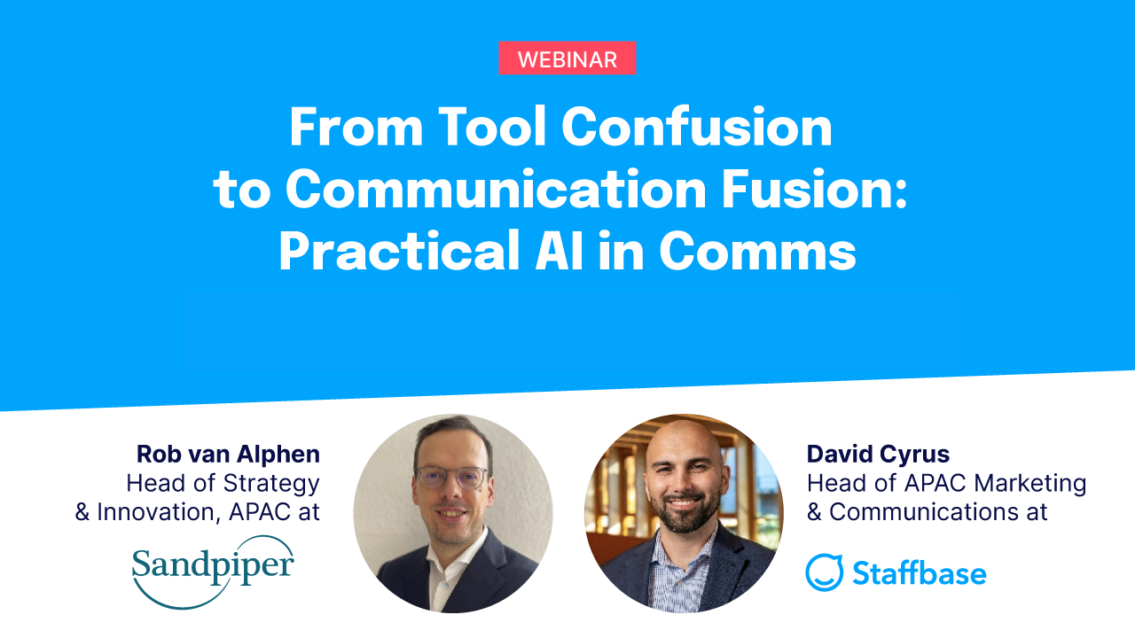 From Tool Confusion to Communication Fusion: Practical AI in Comms