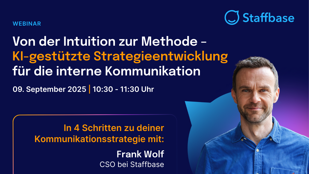 Von der Intuition zur Methode – KI-gestützte Strategieentwicklung für die interne Kommunikation