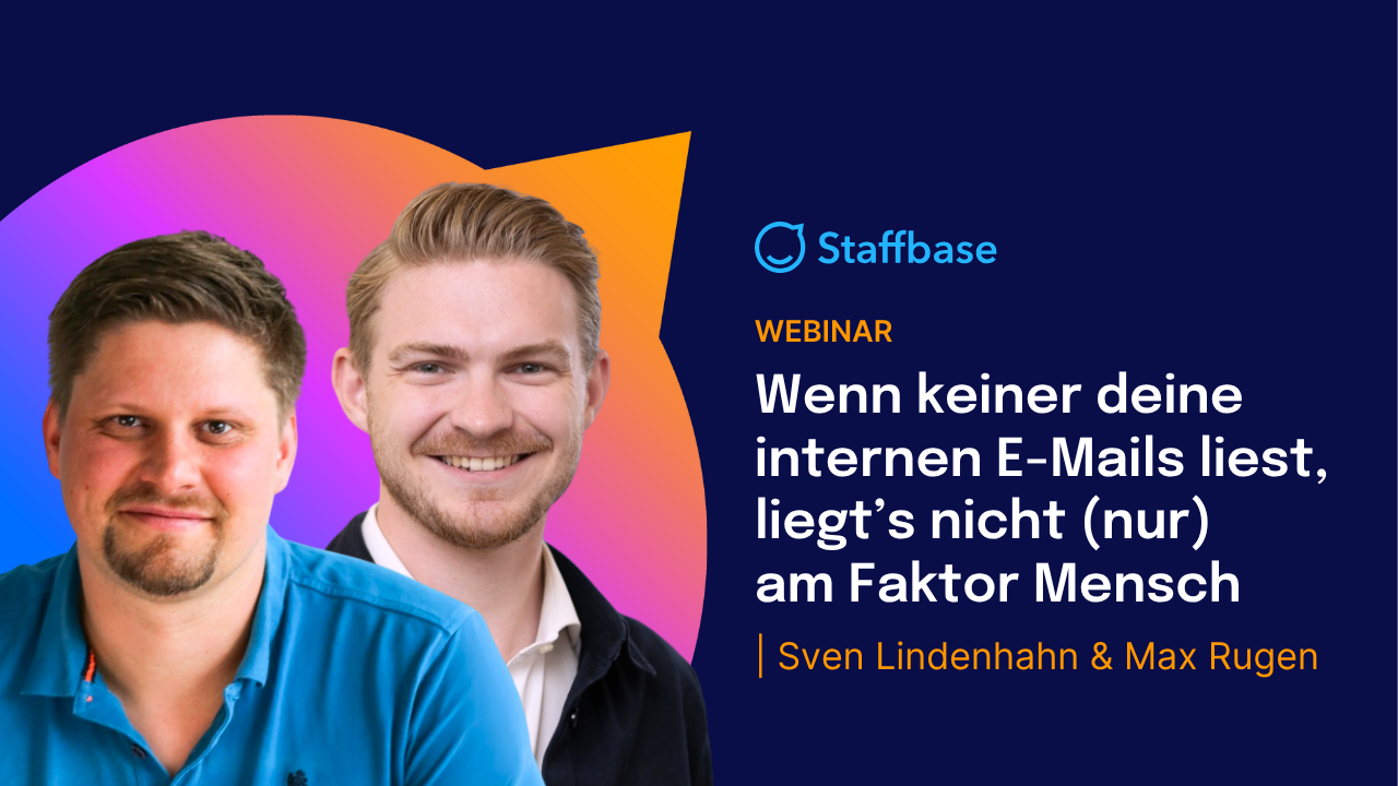 Wenn keiner deine internen E-Mails liest, liegt’s nicht (nur) am Faktor Mensch
